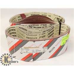 2 VSM SANDING BELTS 4 X 24 / 10PC PER