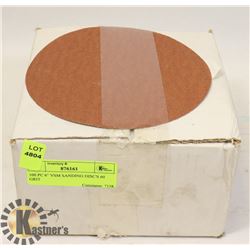 100 PC 6" VSM SANDING DISC'S 60 GRIT