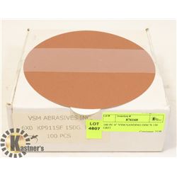 100 PC 6" VSM SANDING DISC'S 150 GRIT
