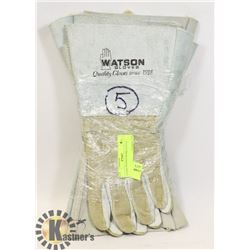 5 PAIRS WATSON WORK GLOVES