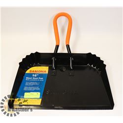 NEW SOMONA 16" STEEL DUSTPAN