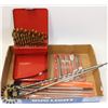 Image 1 : FLAT FULL OF ASSORTED DRILL BITS