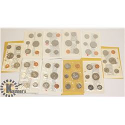 LOT OF 10 CANADIAN PROOF-LIKE SEALED MINT COIN
