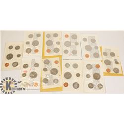 LOT OF 10 CANADIAN PROOF-LIKE SEALED MINT COIN
