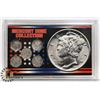 Image 1 : LOT OF 5 SILVER USA 1917-1945 MERCURY DIMES SET.