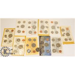 LOT OF 10 CANADIAN PROOF-LIKE SEALED MINT COIN