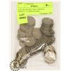 Image 1 : LOT OF 40 OLD USA LIBERTY NICKELS COINS IN BAG.