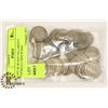Image 1 : LOT OF 40 OLD USA LIBERTY NICKELS COINS IN BAG.