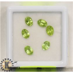 #40-GREEN PERIDOT LOOSE GEMSTONE 5.0 CT