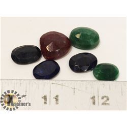 #21-MIX GEMSTONE,RUBY,EMERALD,SAPPHIRE   71.0CT