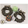 Image 1 : 4 NEW BRAIDED ROPE DOG TOYS