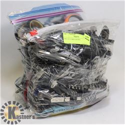 BAG OF CORK SCREWS AND BAG OF SCISSORS