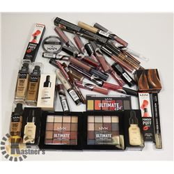 BAG OF ASSORTED NYX MAKE-UP