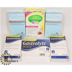 BAG OF ASSORTED CHILDRENS MEDICINE