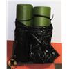 Image 1 : PAIR OF GREEN GYM MATS.