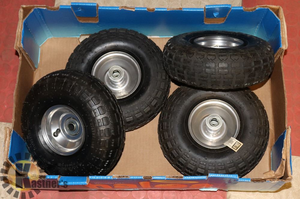 LOT OF 4 DOLLY TIRES Kastner Auctions