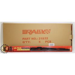 PACK OF 5 NEW 22" ULTRA VISION WIPER BLADES