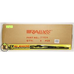 PACK OF 5 NEW 24" ULTRA VISION WIPER BLADES