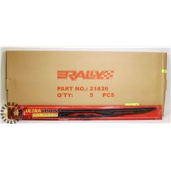 PACK OF 5 NEW ULTRA VISION 26" WIPER BLADES