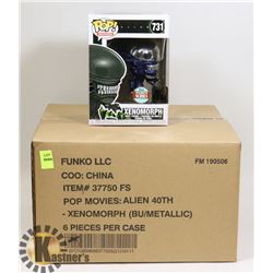 LOT OF 6 ALIEN 40TH XENOMORPH FUNKOS