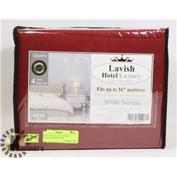 NEW LAVISH HOTEL LUXURY QUEEN SIZE SHEET SET