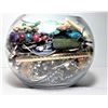 Image 1 : 11)  LARGE ROSE BOWL FILLED WITH