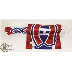 4 NEW MONTREAL CANADIANS CAR FLAG