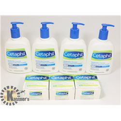 BAG OF ASSORTED CETEPHIL PRODUCTS