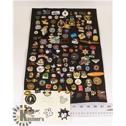 130+ LAPEL PINS INCL, WPC TOKYO 1975, HARLEY