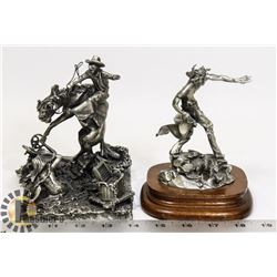 PEWTER FIGURES, 1975 MONDAY MORNING WASH BY