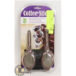 NEW 2 PACK COFFEE STICKS