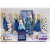 Image 1 : LOT OF DISNEY "FROZEN" COLLECTIBLES:
