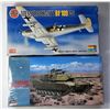 Image 1 : 5)  LOT OF 2 WWII ARMY MODELS, BF 109