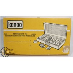 VINTAGE METAL COIN COLLECTING METAL CASE