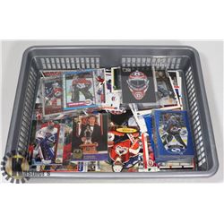 FLAT OF OVER 80 DIFFERENT PATRICK ROY CARDS