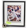 Image 1 : SAMMY SOSA AUTOGRAPHED FRAMED 8X10 PICTURE.