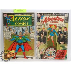 2 PACK OF 1960'S VINTAGE COLLECTORS COMIC BOOKS