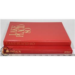 TWO OLYMPICS SOUVENIR BOOKS, FULLY ILLUSTRATED