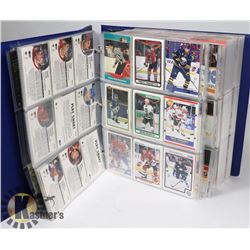 BLUE BINDER WITH 1991 PROSET/PARKHURST ASSORTED