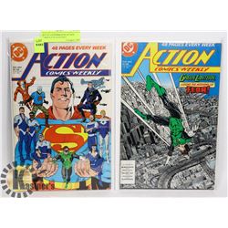 SET OF 2 SUPERMAN IN ACTION COMICS #720 ALSO INCL.