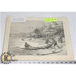 30 ORIGINAL MOSTLY FULL PAGE ILLUSTRATED (WOOD