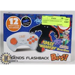 LEGEND FLASHBACK BUILT IN GAMES.