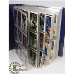 BLUE BINDER WITH POWERPLAY, TOPPS, PROSET CARDS
