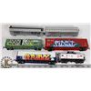 Image 1 : FLAT OF TOY TRAIN CARS.