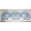 Image 1 : FLAT OF ASSORTED FIREKING PLATES & CUPS.