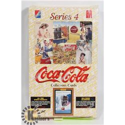 SEALED BOX OF COCA-COLA COLLECTOR CARDS