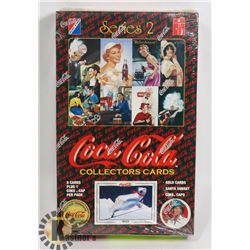 SEALED BOX OF COCA-COLA COLLECTOR CARDS