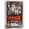 Image 1 : SEALED BOX OF COCA-COLA COLLECTOR CARDS