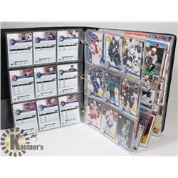 BLACK BINDER WITH UPPER DECK, PROSET & OPEECHEE