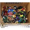 Image 1 : BOX OF ASSORTED MINI ACTION FIGURES.